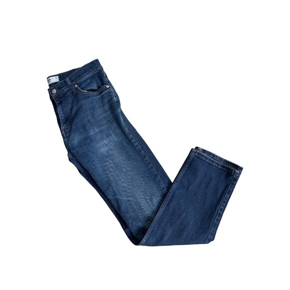 Y2K Hollister Men's Slim Straight Dark Blue Denim Jeans 30/32 - Picture 1 of 9